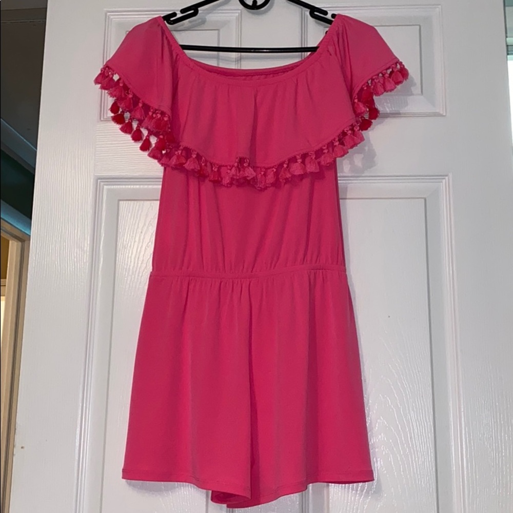 NWOT Lily Pulitzer off the shoulder romper